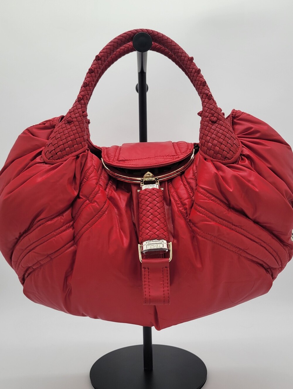 Vintage Fendi x Moncler Limited Edition Quilted Spy Bag